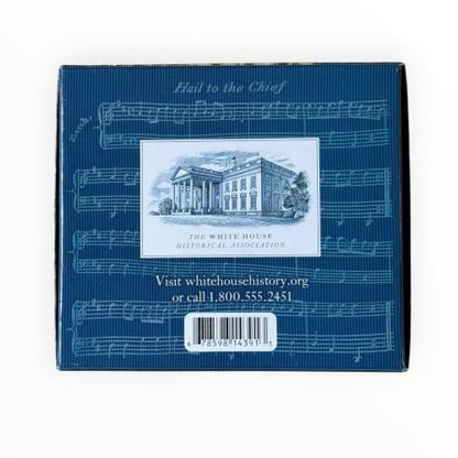 2010 White House Christmas Ornament US Marine Band Gold Finish - Patriotic Decor