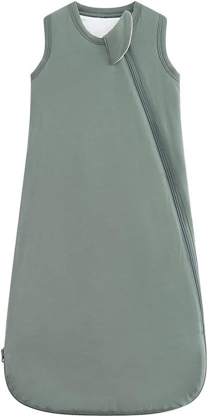 HAPIU Baby Sleep Sack - Unisex Bamboo Rayon, 2-Way Premium Zipper, TOG 1.0 Wearable Blanket