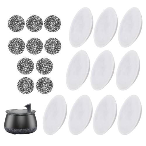 10-Pack Replacement Water Filter Kits for Pet Fountain - Compatible with BISSELL HydrateWell