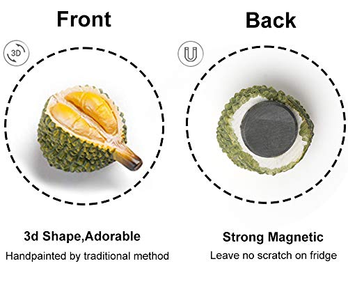 Refrigerator Magnets 5PCS Fruit Set Cute Kitchen Decor - Fruit-A Variation