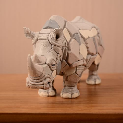 Animal Figurine Rhino Sculpture Modern Home Decor 10.2 Inch - Variation of THIS listing