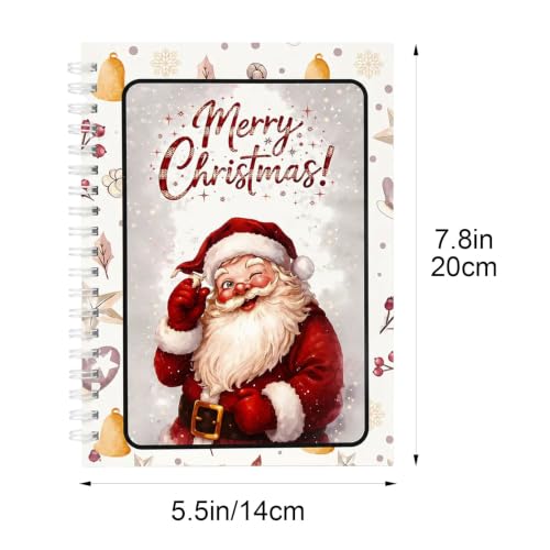 Multicolor Christmas Gift Card Book - DIY Personalized Holder for Cash & Cards