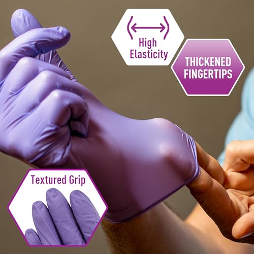 MedPride Powder-Free Nitrile Exam Gloves (Small (Pack of 100))