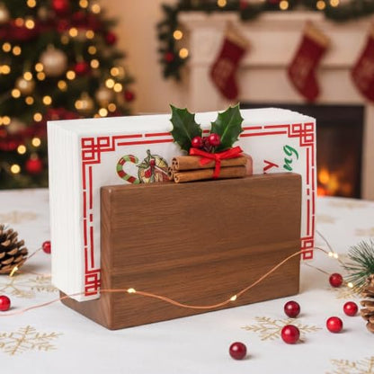 Christmas Mahjong Cocktail Napkins - Disposable Party Paper Set, 150 Pieces