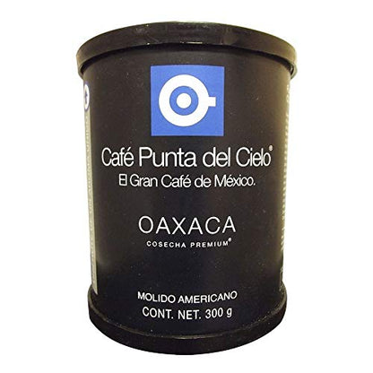 Cafe Punta del Cielo USA Oaxaca Region Ground Coffee Can