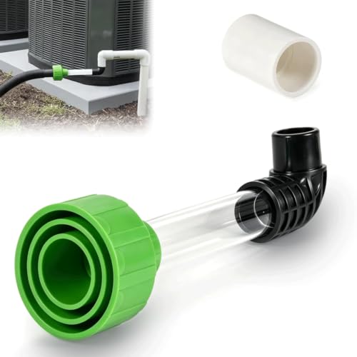HVAC Drain Line Vacuum Adapter & Cleaner Kit - Unclogging Tool for PVC Pipes