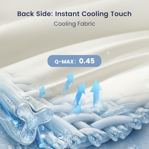 King Size Pearl White Cooling Comforter Set with Pintuck Design - Amélie Home