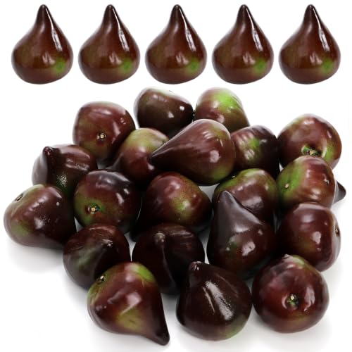Artificial Figs Set - Realistic Decorative Fruit for Home & Retail Display