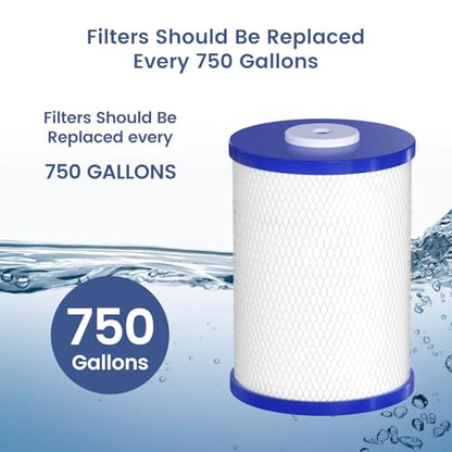 Water Filter Cartridge 0.5 Micron Coconut Shell Activated Carbon for Royal Prestige Systems