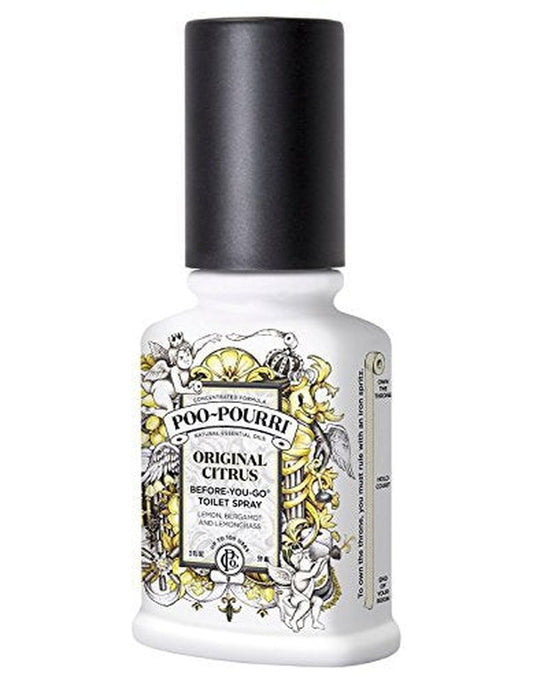 Poo-Pourri Before-You-Go Toilet Spray 2-Ounce Bottle, Original Citrus Scent