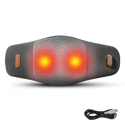 Lumbar Support Pillow with Triple Fusion Back Massager for Posture Relief
