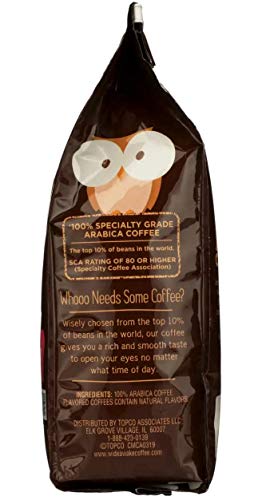 Wide Awake Coffee Donut Shop Blend Ground Coffee, 12 Ounce