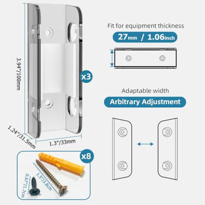 Wall Mounted Scale Holder Bathroom Storage Rack Space-Saving Organizer