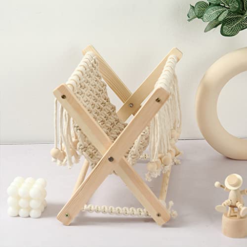 Cotton Rope Woven Storage Shelf for Home & Bedroom Decor