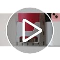 No Drill Wall Shelf with Dry-Erase Board - Dorm Room Organizer
