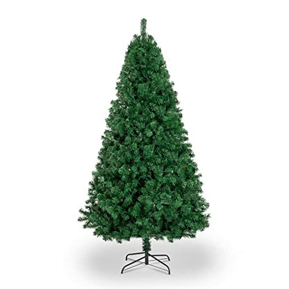 Green 7ft Prelit Half Christmas Tree with 230 Warm Lights and 881 Tips