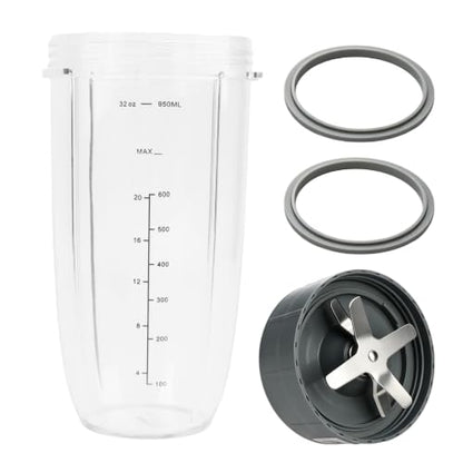 Nutribullet Blender Replacement Accessory Set - 4 Pieces for 600W & Pro 900W