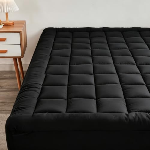 King Mattress Pad Cover with Deep 18-Inch Pocket Cooling Breathable Topper