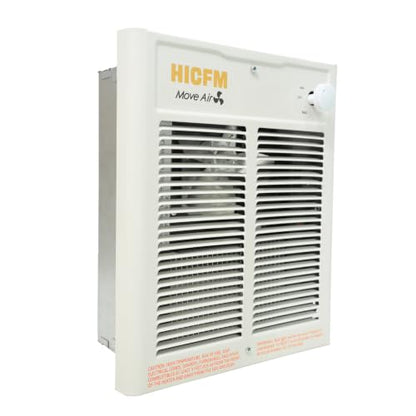 Electric Wall Heater with Thermostat 2000W 240V Compact Space Heater for Indoor Use