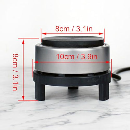Mini Electric Stove with 300W Portable Burner for Tea and Coffee