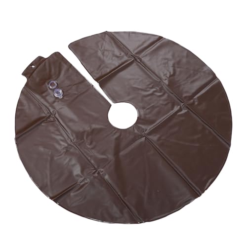 Tree Watering Ring 10 Gallon PVC Drip Irrigation Bag for Trees - Brown