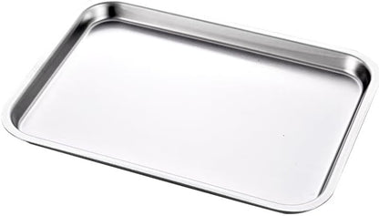 Skiennix Aluminum Alloy Baking Sheet Pan Set - 18" x 13" | Durable Cookie & Roasting Pans (2-Pack)