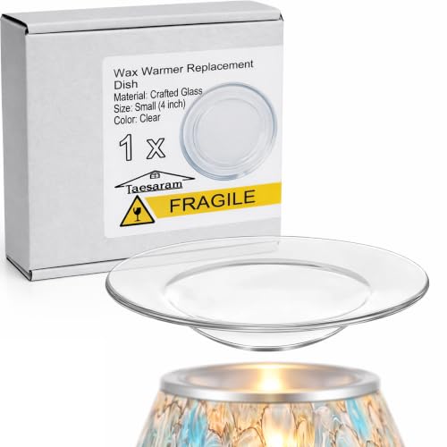 Wax Warmer Plate 4 Inch Clear Replacement Dish for Melts & Oils - Variation 2