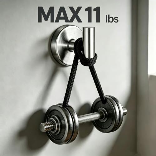 No-Drill Reusable Towel Hooks Set of 2 for Bathroom & Kitchen