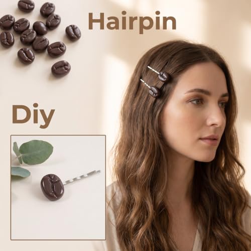 Fake Coffee Beans Decor Set - Resin Artificial Coffee Bean Props for Home & Craft