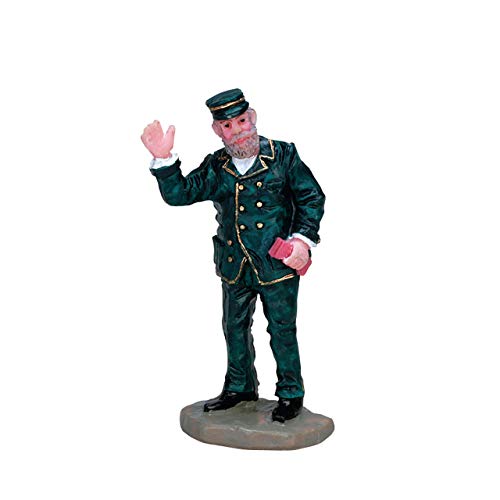 Lemax Christmas Village The Conductor Figurine - Holiday Decor
