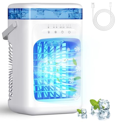 Portable Air Conditioner with Mist Modes & 3-Speed Fan - Cool Fan Variation