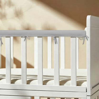 Reusable Bed Railing Cover for Child Safety - Gray 3-Pack