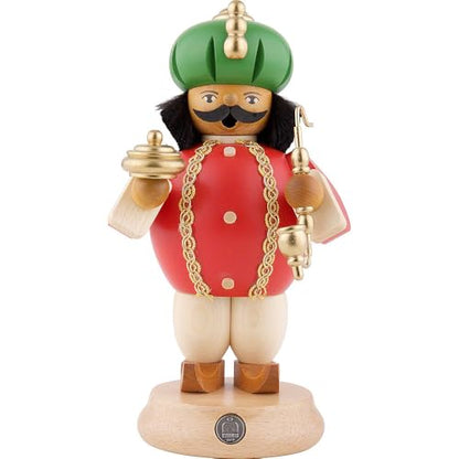 German Incense Smoker Balthasar - Three Wise Men, 18cm Erzgebirge Decor