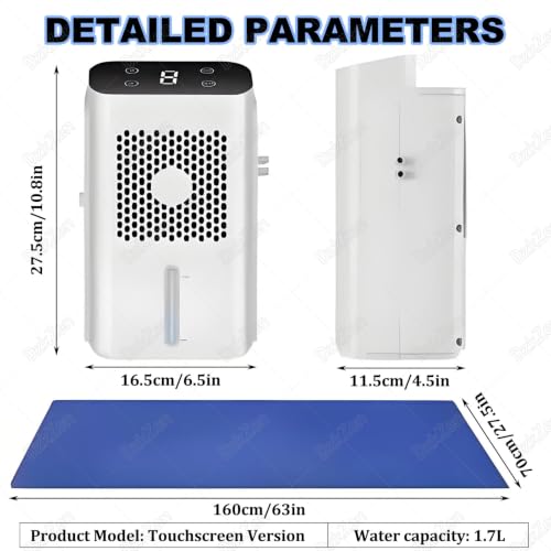 Water Cooling Mattress Pad 70x160cm for Hot Sleepers Night Sweats Adjustable