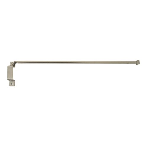 Innovative Brent Swing Arm Window Curtain Rod, Nickel - 1/2" Rod Diameter Fits Windows Size 20" - 36" - Stainless Steel Heavy Duty Drapery Rods for Bedroom, Living Room, Kitchen & Bathroom