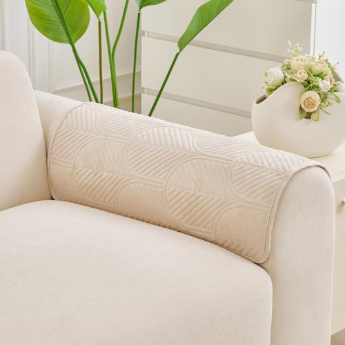 Velvet Couch Cover for Sectional Sofa - 1PC Protective Slipcover for Pets and Home