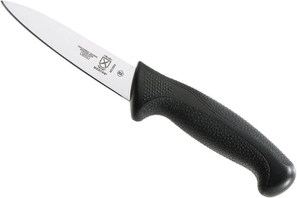 Mercer Culinary Paring Knife - 4-Inch Millennia with Black Handle for Precision Cutting
