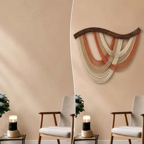 Large Boho Tapestry Wall Hanging - Rustic Wall Art Decor for Living Room