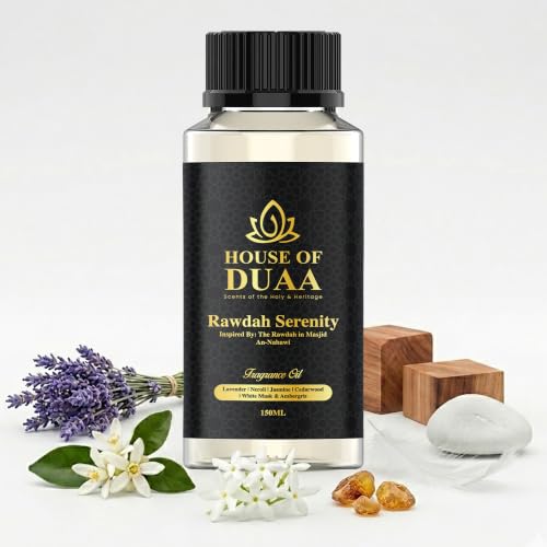 Rawdah Serenity Fragrance Oil for Diffuser - 16.91 Fl Oz - Home & Office