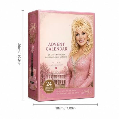 Dolly Advent Calendar 2026 Memorial 24 Days Christmas Countdown Calendar - One Size Variation #07