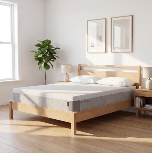 Queen Memory Foam Mattress in a Box - 10 Inch Cooling Bamboo Cover