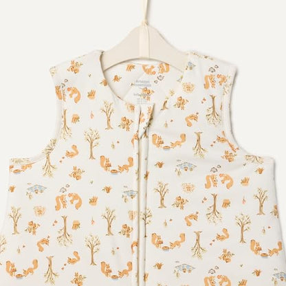 Amazon Essentials x Sofia Grainge Unisex Babies' Cotton Sleep Sack, 2.5 TOG Wearable Blanket, Blush, 0-6 Months