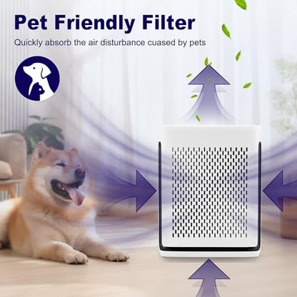 Vital 100S Toxin Absorber Replacement Filter for LEVOIT Vital 100S and Vital 100S-P Air Purifier, 3-in-1 H13 True HEPA and High-Efficiency Activated Carbon Filter, Vital 100S-RF-TX, 4 Pack, Green