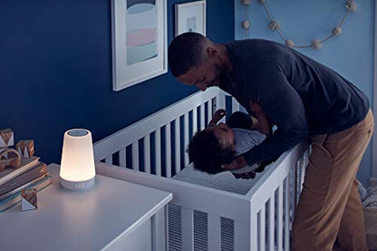 Hatch Rest+ Baby & Kids Sound Machine | 2nd Gen | Child’s Night Light, Alarm Clock, Toddler Sleep Trainer, Time-to-Rise, White Noise, Bedtime Stories, Portable, Backup Battery (with Charging Base)
