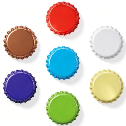 350 Pcs Colorful 13mm Oxygen Absorbing Beer Bottle Caps for Home Brewing