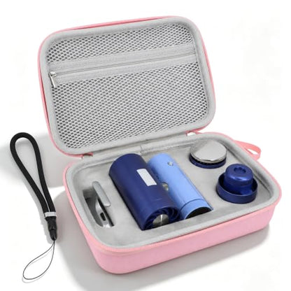 Pink Portable Hard Carrying Case for Shark ChillPill Fan – Impact-Resistant EVA