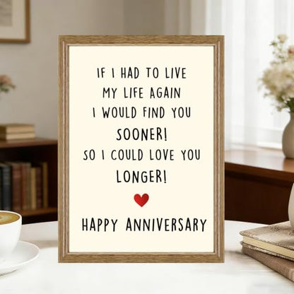 Anniversary Card Gift for Husband Wife - MM-485