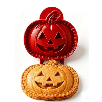 Halloween Mini Hand Pie Mold Set - Spooky Pumpkin Design, Reusable Pastry Press