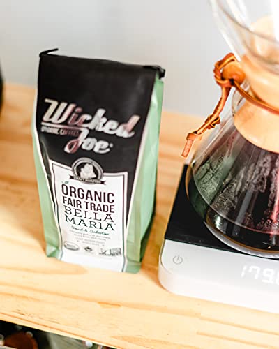 Wicked Joe Coffee Bella Maria Whole Bean, 12 oz