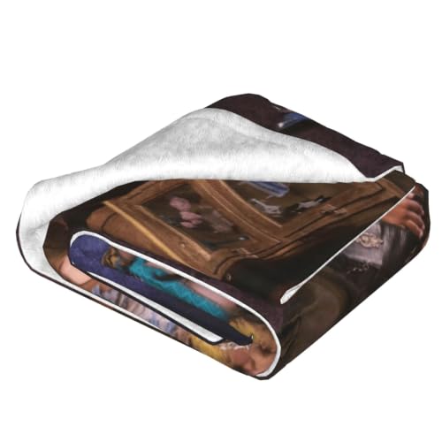 Music Girl Group Throw Blanket 50x60 Inch - Vibrant Photo & Plush Reverse